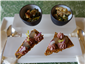 cod brandade and terrine canapes